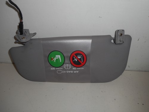 Aletta parasole parabrezza  dx. 