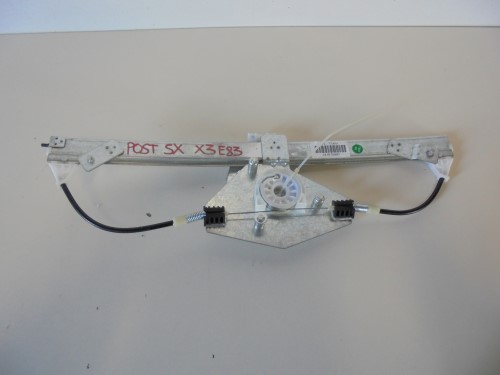 Alzacristallo elettr. porta post. sx.