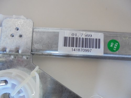 Alzacristallo elettr. porta post. sx.