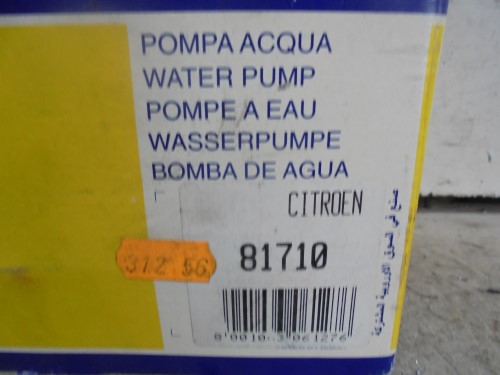 Pompa acqua 