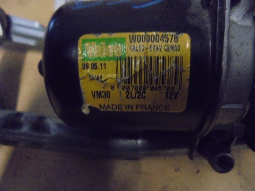 Asta tergiparabrezza con motorino 