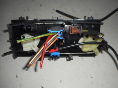 Blocco comando climatizzazione 