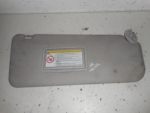 Aletta parasole parabrezza sx.