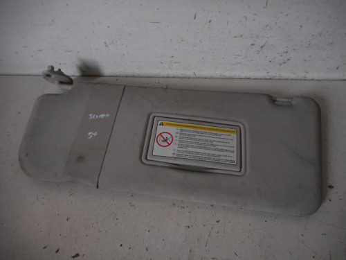 Aletta parasole parabrezza sx.