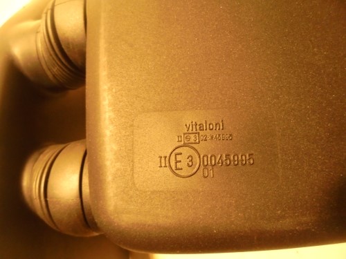 Retrovisore est. regolaz. elettr.  sx.