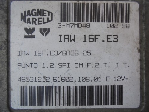 Centralina iniezione 