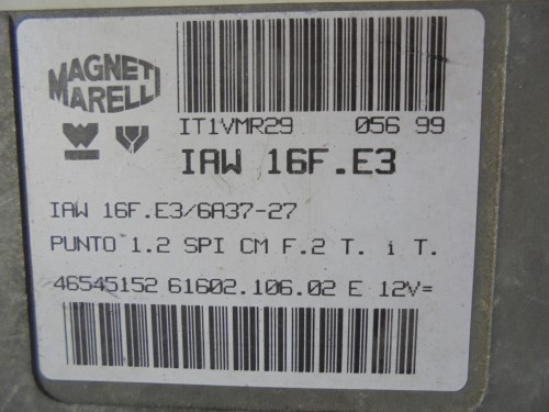 Centralina iniezione 