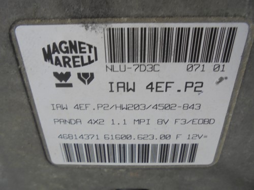 Centralina iniezione 