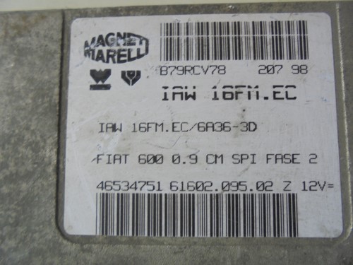 Centralina iniezione 