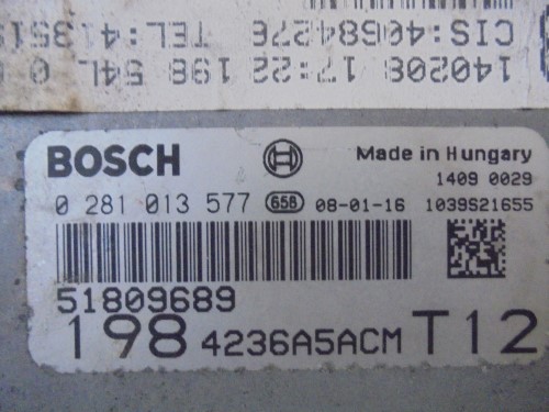 Centralina iniezione 