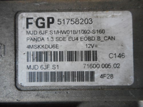 Centralina iniezione 