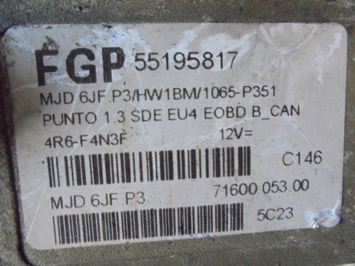 Centralina iniezione 