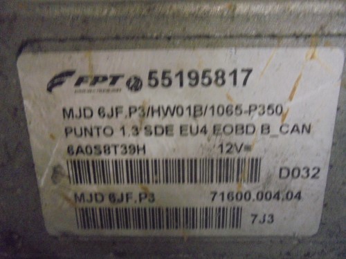 Centralina iniezione 