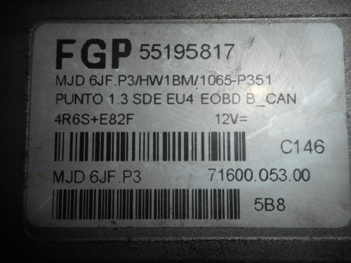 Centralina iniezione 