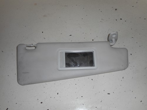 Aletta parasole parabrezza dx. 