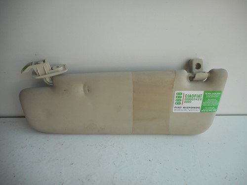 Aletta parasole parabrezza sx.