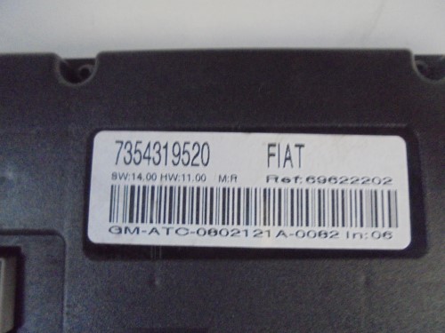 Blocco comando climatizzazione 