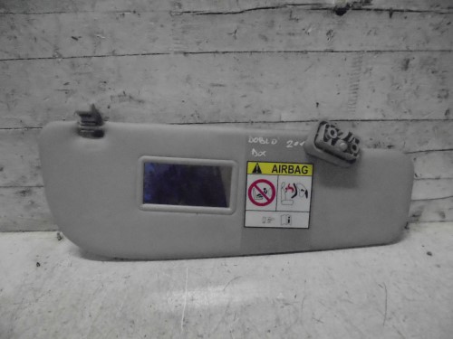 Aletta parasole parabrezza  dx. 