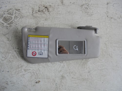 Aletta parasole parabrezza dx. 