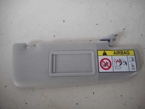 Aletta parasole parabrezza dx. 