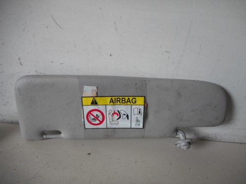 Aletta parasole parabrezza dx. 