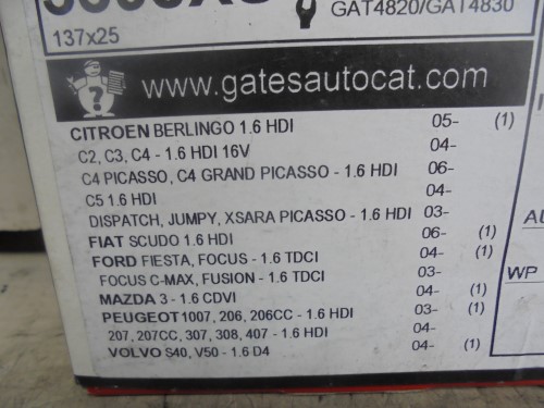 Cinghia distribuzione pompa iniezione 