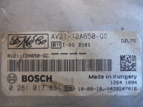 Centralina iniezione 