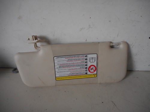Aletta parasole parabrezza  sx.