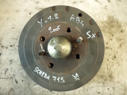 Tamburo freno post.  sx.