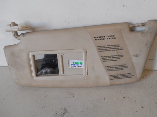 Aletta parasole parabrezza  sx.