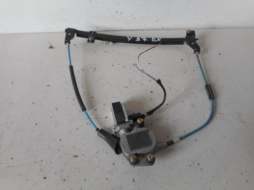 Alzacristallo elettr. porta ant. con motorino dx. 