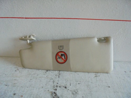 Aletta parasole parabrezza  dx. 