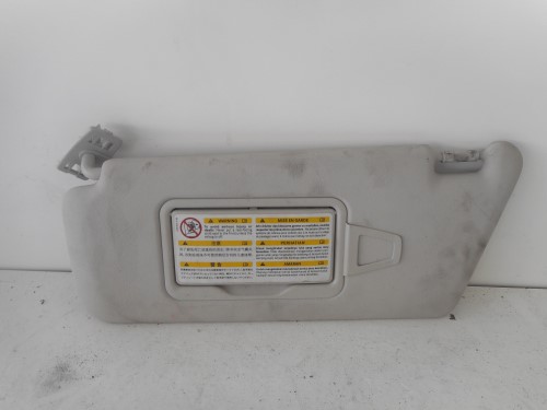 Aletta parasole parabrezza sx.