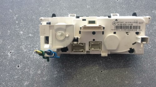 Blocco comando climatizzazione 