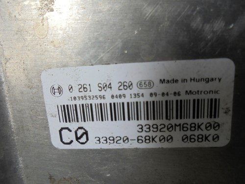 Centralina iniezione 