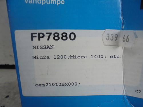 Pompa acqua Pompa acqua