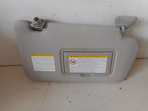 Aletta parasole parabrezza dx. 