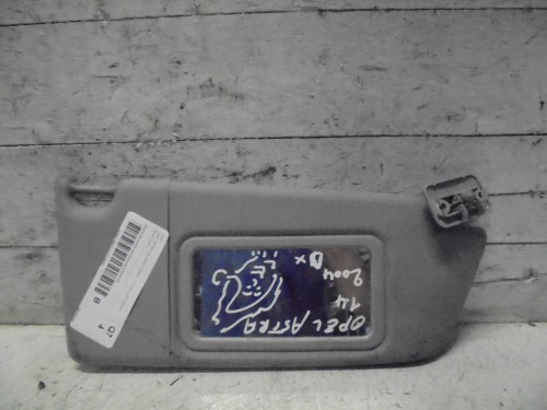 Aletta parasole parabrezza dx. 