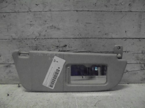 Aletta parasole parabrezza dx. 