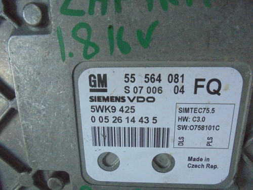 Centralina iniezione 