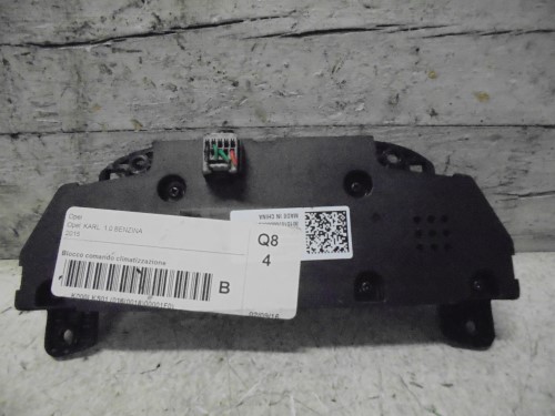 Blocco comando climatizzazione 