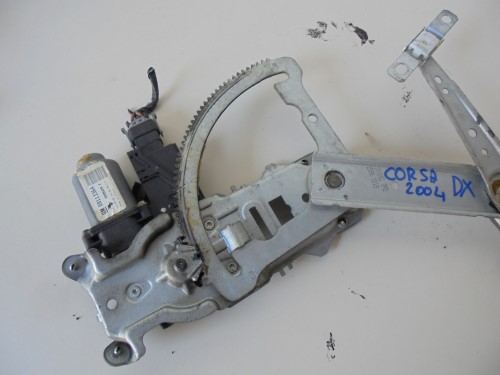 Alzacristallo porta ant.  dx. 