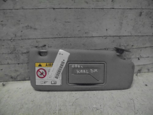 Aletta parasole parabrezza  dx. 