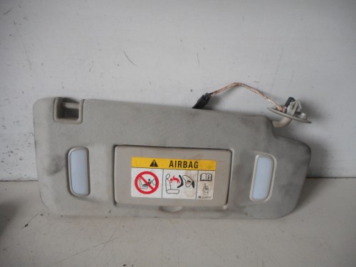 Aletta parasole parabrezza dx. 