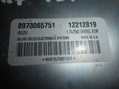 Centralina iniezione 