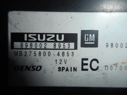 Centralina iniezione Centralina iniezione