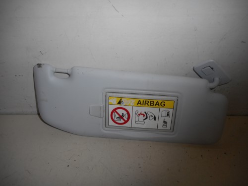 Aletta parasole parabrezza dx. 