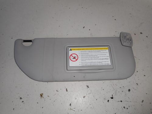 Aletta parasole parabrezza sx.