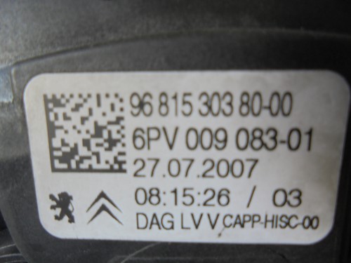 Pedale acceleratore Pedale acceleratore