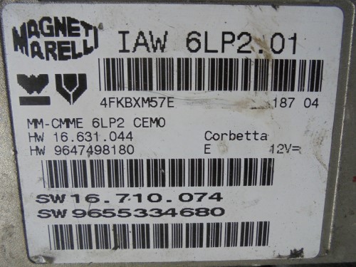 Centralina iniezione 